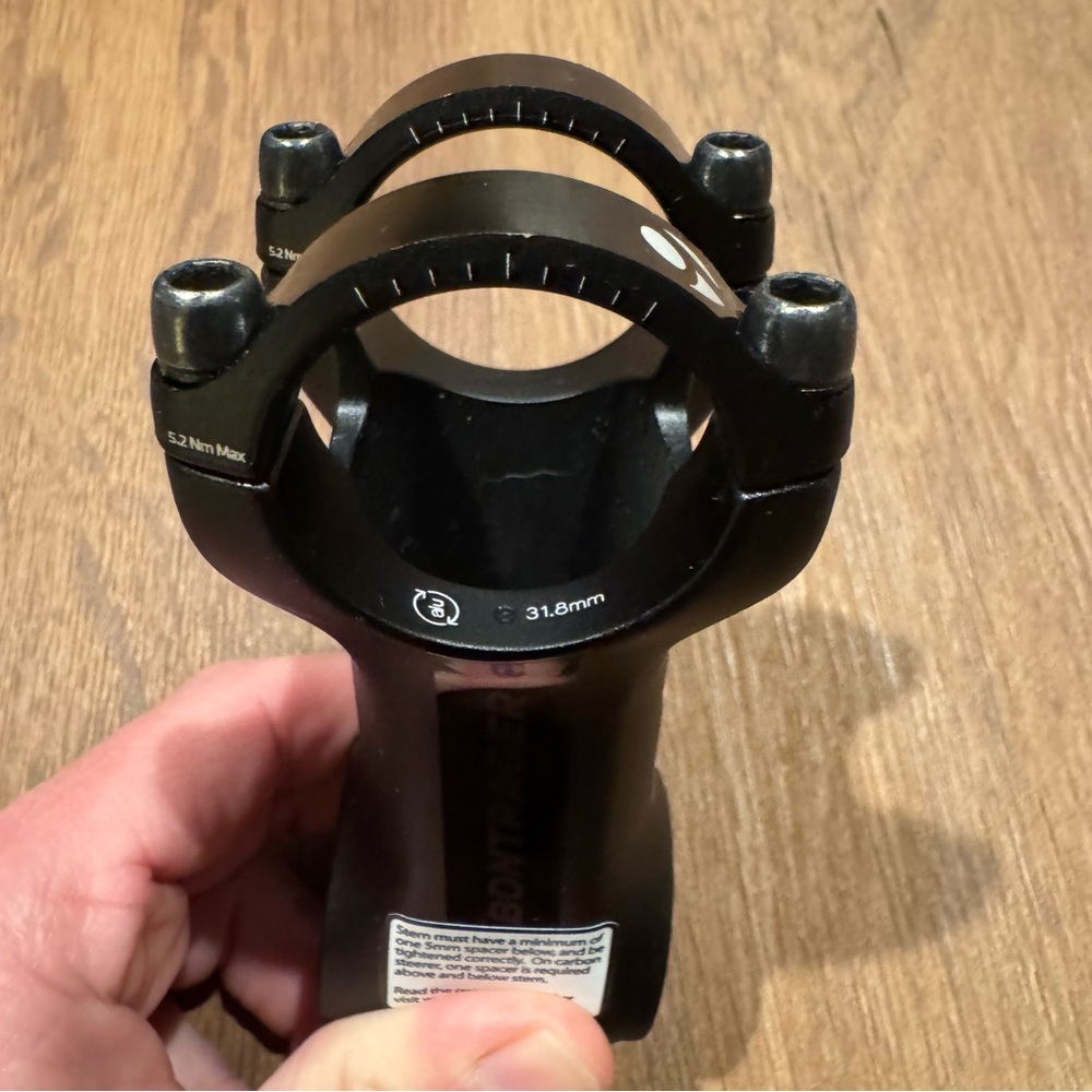 Bontrager Pro Blendr Black Bike Stem - Picture 7 of 7